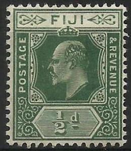 Fiji - 1904 King Edward VII 1/2d MH #70