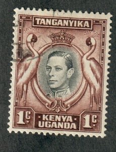 Kenya Uganda and Tanzania #66 used single