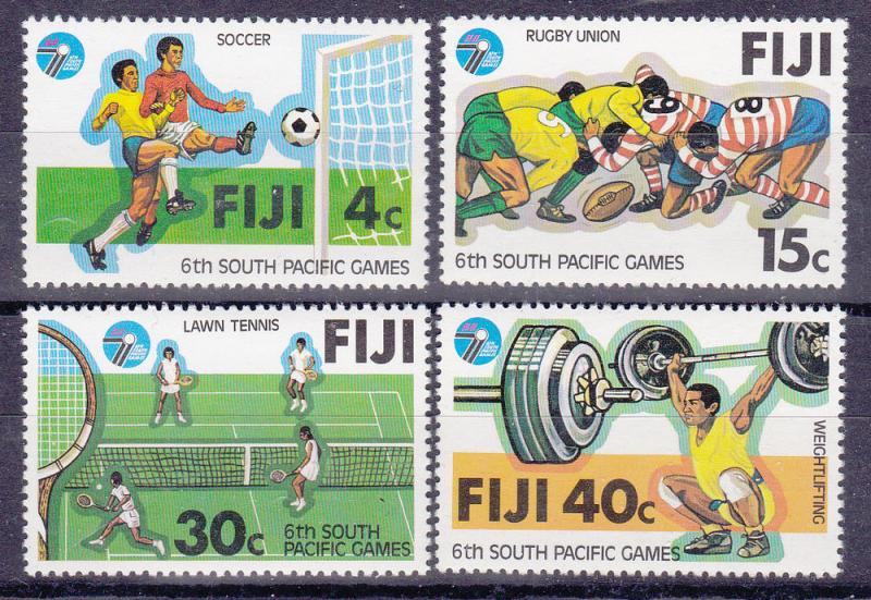 Fiji 405-8 MNH 1979 6th South Pacfic Games