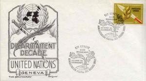 United Nations Geneva, First Day Cover