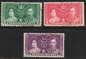 Newfoundland Sc #230-232 Used