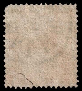 Sweden - Scott 10 - Used - Rounded Corner - Tear