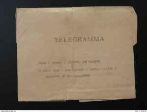 telegram sent from Napoli Italy 1929