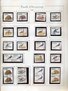 SOUTH AFRICA 1987/97 Wildlife M&U Collection 100+Items (pie 99)