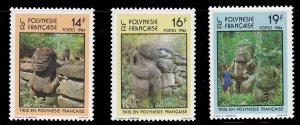 French Polynesia 390-392, MNH Set or 3