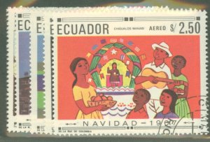 Ecuador #765-765E  Single (Complete Set)