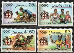 Jamaica Sc #577-580 MNH