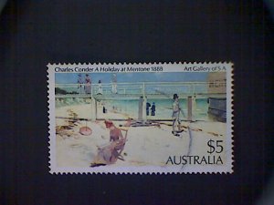 Australia, Scott #578, used(o), 1984, Art Set, Conder, Holiday at Mentone, $5