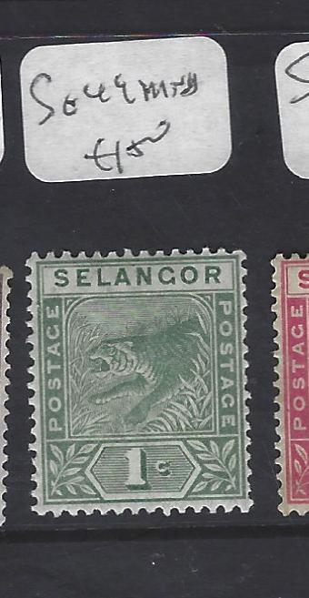 MALAYA SELANGOR  (P0509B)  TIGER]   1C  SG  49   MNH