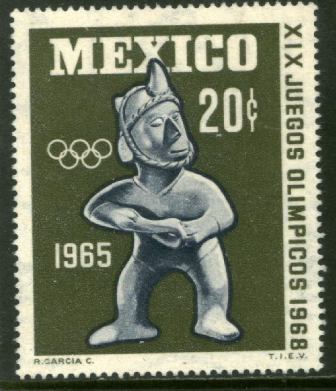 MEXICO 965, 20c BALL PLAYER. 1st Pre-Olympic Issue - 1965. MINT, NH. F-VF.