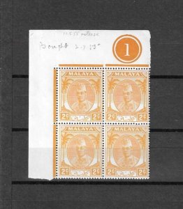 MALAYA/KELANTAN 1955 SG 62b MNH