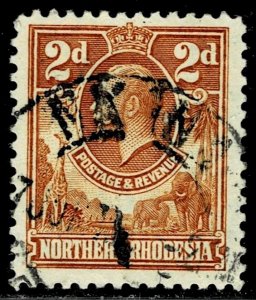 Northern Rhodesia 4  - used