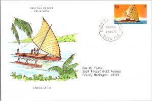 Fiji, Worldwide First Day Cover, Ships