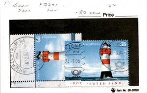 Germany, Postage Stamp, #2291 (3 Ea) Used, 2004 Lighthouse (AB)