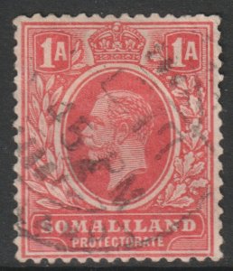 Somaliland Scott 52 - SG61, 1912 George V 1a used