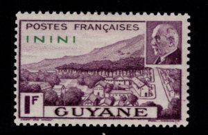 ININI overprint on GUYANA Scott 44 MH*