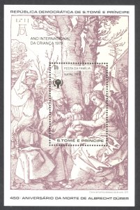 St. Thomas Sc# 527 MNH Souvenir Sheet 1979 Christmas