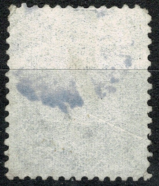 U.S.A. 1862-66 24c STEEL-BLUE (SHADES) USED (VFU) CERTIFICATION P.12 SG66c