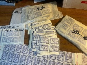 Wholesale Lot Huge Hoard. Mexico #647 . Approx. 2560 Stamps Cat.3200.00.
