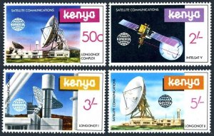 Kenya 185-198,MNH.Michel 183-186. Longonot Earth Station Complex,1981.Satellite.