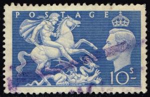 Great Britain #288 St. George Slaying Dragon; Used (5.00)