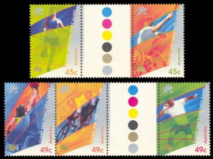 Australia 2000 Scott #1847-1851 Mint Never Hinged