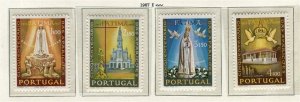 PORTUGAL; 1967 early Fatima issue fine Mint MNH unmounted SET