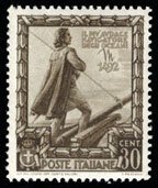 Scott #403 Columbus MNH