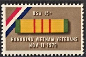 SCOTT  1802  VIETNAM VETERANS  15¢  SINGLE  MNH  SHERWOOD STAMP