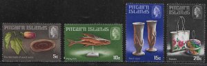 Pitcairn Islands Scott #'s 91 - 94 MH