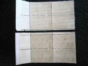 US - SCOTT# E15-E16 - PLATE BLOCK 4 - MNH - CAT VAL $13.00