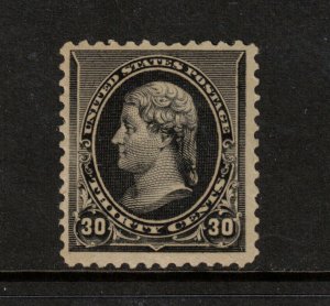 USA #228 Fine Mint Very Lightly Hinged **With Certificate** 