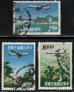 China Sc #C73-C75 Used