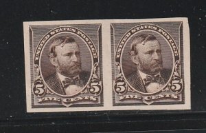 United States 223P5 Pair Proof MNH President Ulysses S Grant