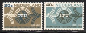 Netherlands #436-437   MNH