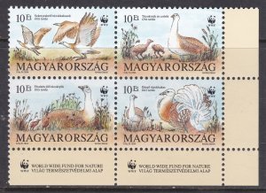 Hungary, Fauna, WWF, MNH / 1994