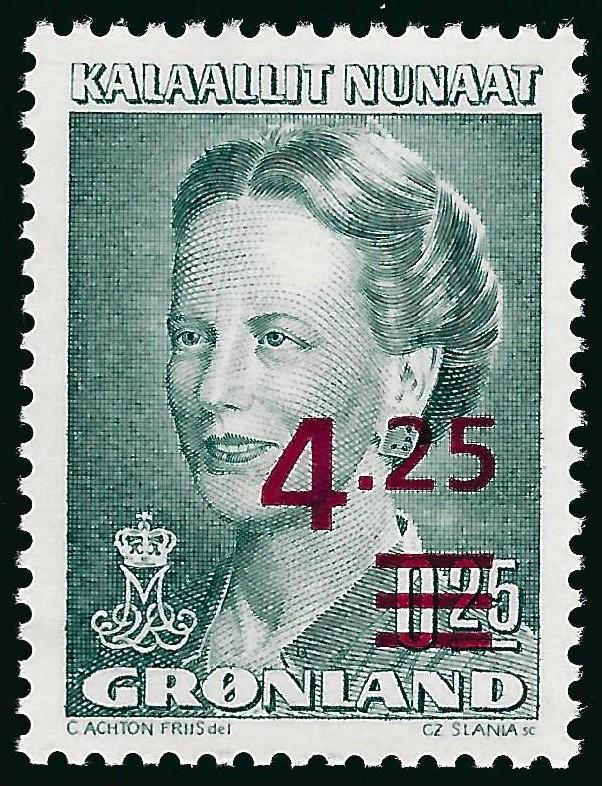 Nice Greenland Slania #226 Queen Margrethe MNH VF...Kalaallit is Hot now!