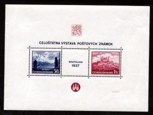 Czechoslovakia # 239 Mint NH S/S!