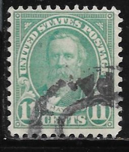 USA 692: 11c Hayes, used, F-VF