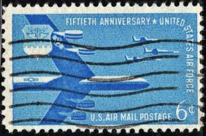 SC#C49 6¢ Air Force Anniversary (1957) Used