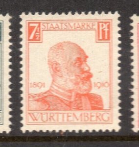 Bavaria Bayern 1916 Early Issue Fine Mint Hinged 7.5pf. NW-15402