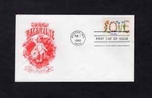 1951 Love, FDC, Artmaster