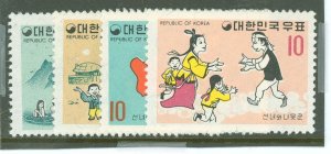 Korea #676-679  Single (Complete Set)