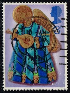 Great Britain #681 Angel with Lute; Used (0.25) (2Stars)