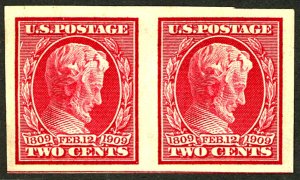 U.S. #368 MINT PAIR NG
