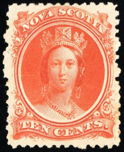 Nova Scotia Stamps # 11-13 VF Scott Value $46.00