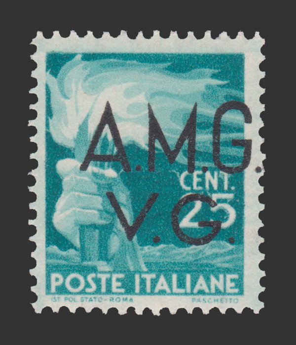 ITALY 1945-47 OCCUPATION STAMP SCOTT # ILN14. VENEZIA GIULIA