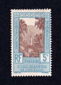 French Polynesia stamp #J10, MH