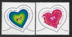 FRENCH POLYNESIA SC# 912-13 VF/MNH  2006