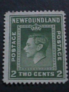 ​NEWFOUNDLAND 1938-SC#245 84 YEARS KING GEORGE VI-USED STAMP VERY FINE